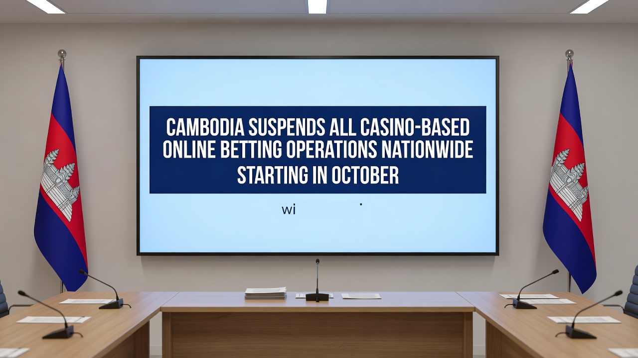 Regulatory meeting discussing casino license integrity framework in Cambodia